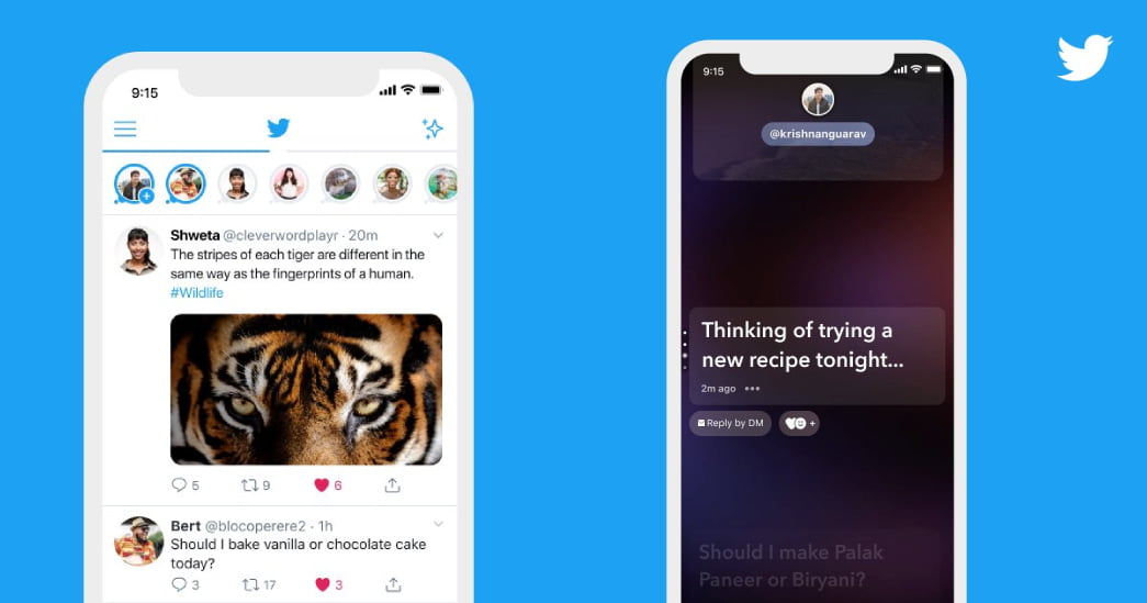 Twitter Fleets launched in India and available on mobile apps