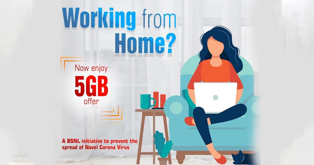 BSNL telecom Work from Home plans