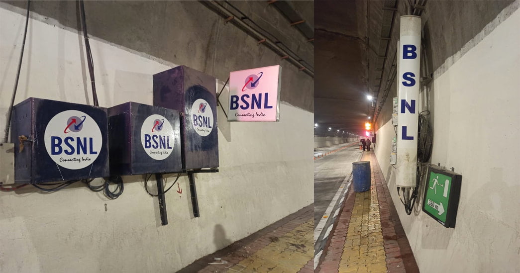 BSNL 4G in Atal tunnel in Rohtang